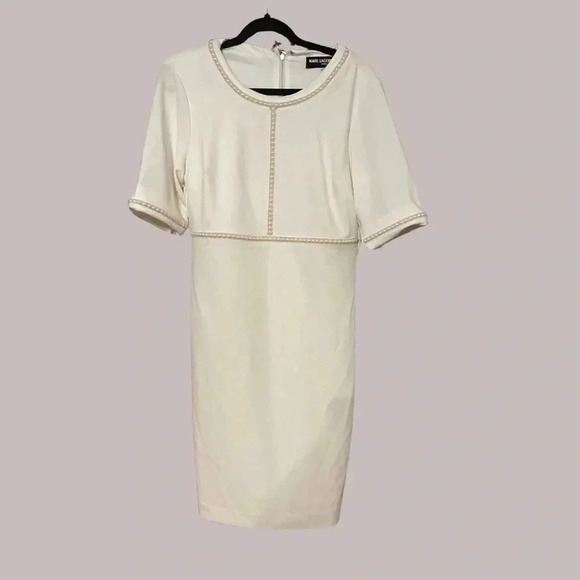 Beautiful Karl  lagerfeld white dress - Picture 1 of 3